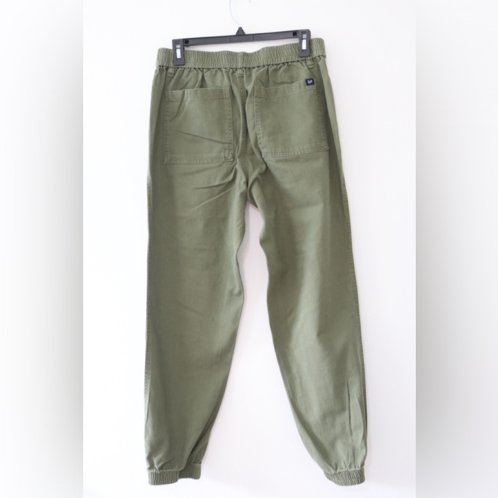 Gap Ladies Twill Jogger Size Small Four Leaf Clover - Picture 7 of 10